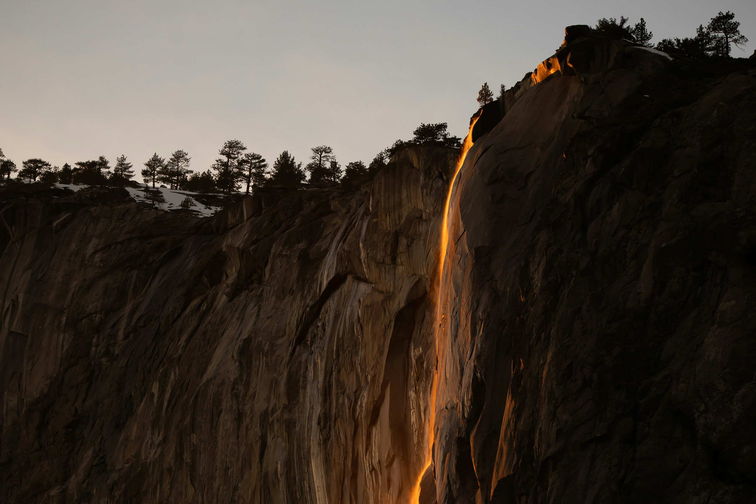 Fire Falls, Yosemite Valley, California