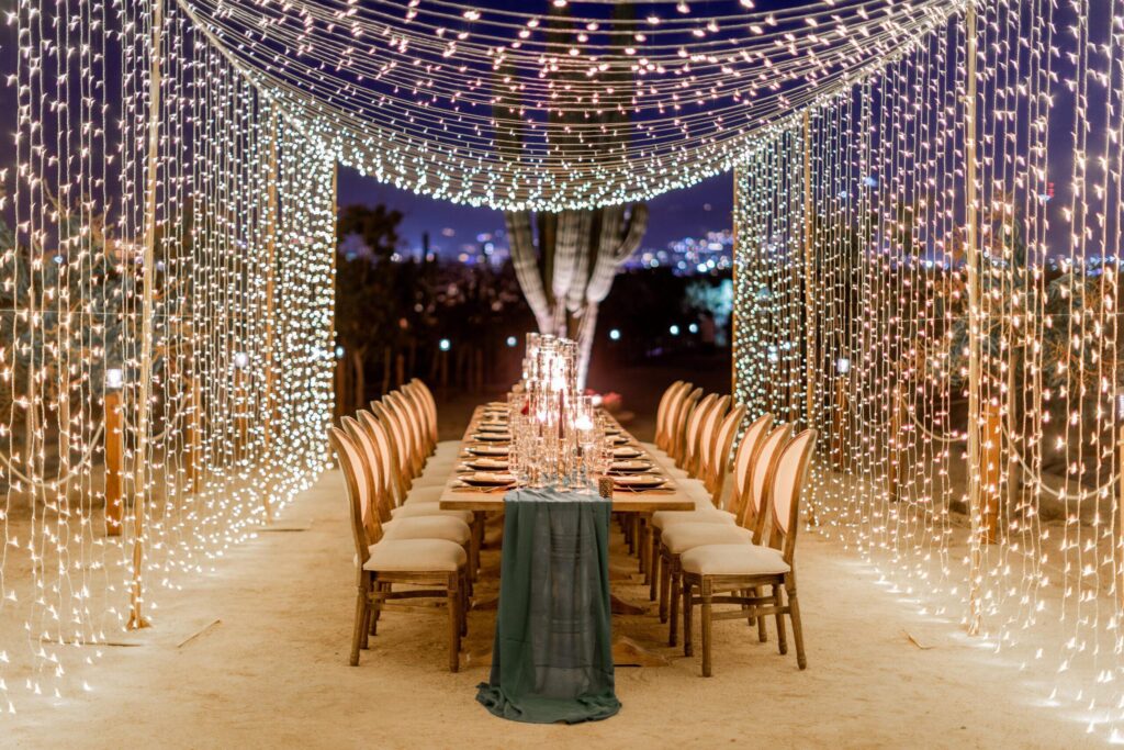 El Huerto | Farm to Table Restaurant offers an incredible location in Cabo San Lucas, Baja California Sur, México.